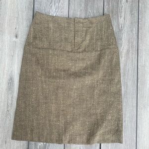 Banana Republic Wool Blend Pencil Skirt